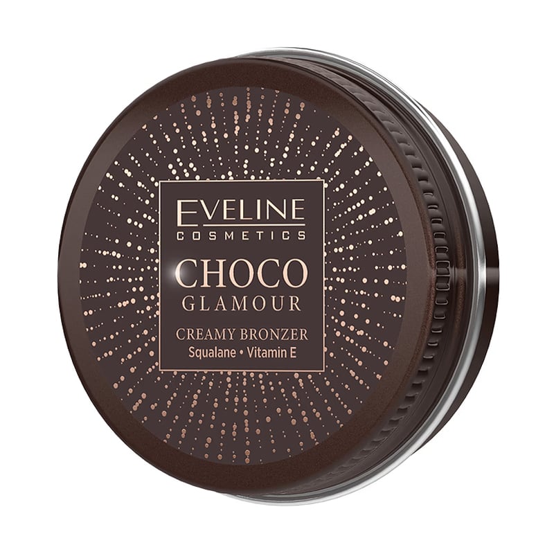 Кремовий бронзер для обличчя Eveline Cosmetics Choco Glamour Creamy Bronzer 01, 20 г